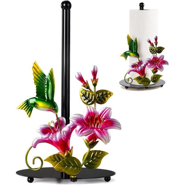 XIANGXIELISHE Decorative Paper Towel Roll Holder Countertop - Wayfair ...